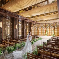 【*優美な上質空間*】トレンド花嫁×全天候型×チャペルBEST100