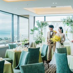 ≪少人数・ご家族だけの結婚式に≫最上階のワンフロア×空と海の絶景◎