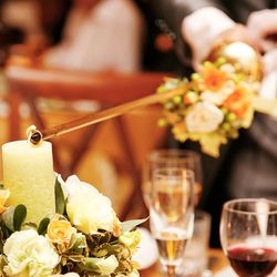 いわきワシントンホテル椿山荘の披露宴会場・演出写真2枚目