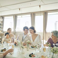 【6名からの会食もOK◎】Amazonギフト1万円×国産牛含む5品試食＊バカラ社製シャンデリア輝くチャペル体験＆徹底見積り比較