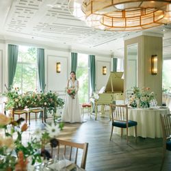 連休ラスト＼映像特典11万円付きフェア／円形チャペル×貸切邸宅で花嫁体験＊黒毛和牛コース試食付き