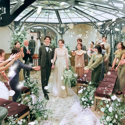 あと2席▲連休限定＼ドレス1着33万円特典＆挙式料0円／360度円形チャペル見学×絶品黒毛和牛コース試食