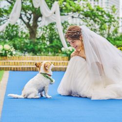【ペット婚】リングドッグOK×貸切ガーデンで叶う感動体験
