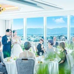 誠実を継ぐ100年の安心【週末BIG】大きな窓から東山の景色一望レストラン\ ペア1万円超*贅沢ブッフェ体験 /インショップや直営レストラン備える機能的なホテルの対応力もポイント*おもてなし極める*上質ホテルWプロに相談