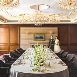 【自由な結婚式】少人数6名様の会食や会費制にしやすい1.5次会プランあり*ふたりらしい&納得できる選択をしたい方に\ 見積相談 /邸宅のような空間や京都一望できる会場も◆豪華コース試食券付き