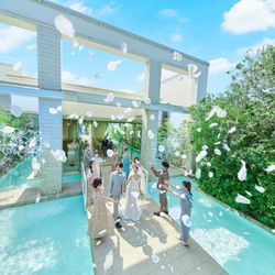当館人気No1【水景チャペル模擬＆貸切リゾート】豪華試食ALL体験
