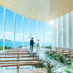 【初見学に人気！全館体験ツアー】海見えチャペル演出×豪華試食