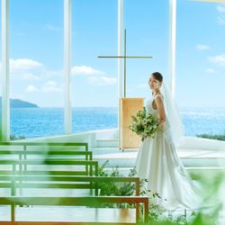 初めて見学◆眺望チャペルと貸切邸宅で入場体験＆ガーデン演出も