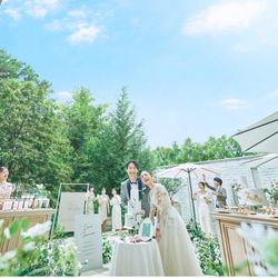 7月×3連休last*BIG【最大140万ご優待付】青×白*ドレス映える大聖堂＆絶品3万コース試食