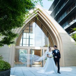 《非日常＊駅前ホテル体感》奥庭チャペル×選べる会場×充実設備