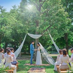 【1.5万×140万特典】緑溢れる2つの貸切チャペル＆豪華4万試食