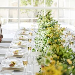 セントアンドリュース教会の披露宴会場・演出写真5枚目