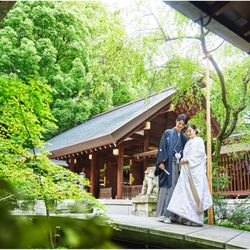自然溢れる閑静な神前式体験～半屋外社殿＆披露宴会場見学