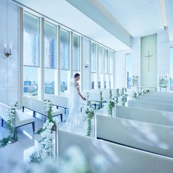 【2月1日より新プランご案内】 オークラ伝統の逸品試食×2つのチャペルとコーディネートを巡る館内ツアー