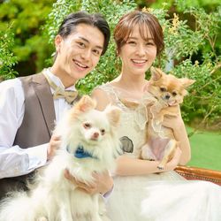 【全館OK！ペットも一緒に結婚式♪】大切な家族と一緒に叶えるウェディング