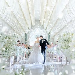 【*3万円コース試食*＆ギフト付き】大聖堂×３D演出×ドレス