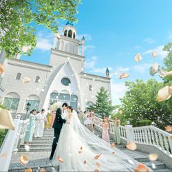 【当館イチオシ豪華特典】光の大聖堂×*感動演出*試食＆ドレス