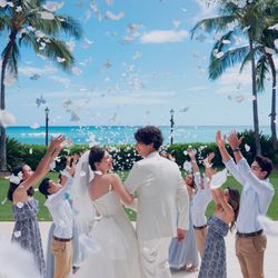 ザ・モアナチャペルの挙式会場・演出写真4枚目