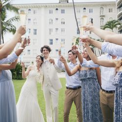 ザ・モアナチャペルの披露宴会場・演出写真3枚目
