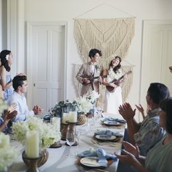 ザ・モアナチャペルの披露宴会場・演出写真4枚目