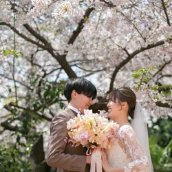 【4/4限定桜満開BIG★最大60万円分特典】ドレス特典×豪華試食×挙式見学