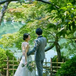 ＼祝日BIG★来館でギフト券5千円～最大2万円プレゼント／憧れの緑と光の挙式体験×国産牛など和フレンチ4万円試食×6000坪の庭園一望