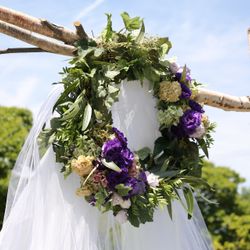 小淵沢アートヴィレッジ ヴィラの会場装飾写真2枚目