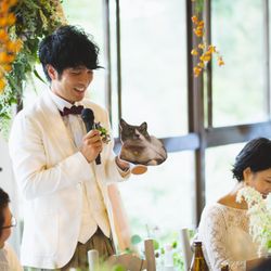 泊まれる公園 INN THE PARKの披露宴会場・演出写真30枚目