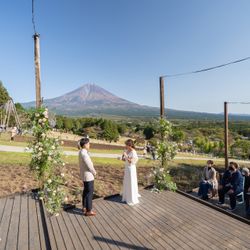 Makaino FARM Weddingの挙式会場・演出写真7枚目