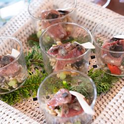 Restaurant L'OASIの料理・ウェディングケーキ写真2枚目