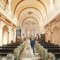 GW限定165万【天井高12m大聖堂】来館5.5万×感動挙式×豪華試食