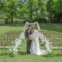 全館見学ツアー*まるで海外のようなガーデン挙式体験&無料試食