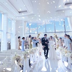 【最大3万ギフト×150万優待】地上150m天空チャペル×挙式体験
