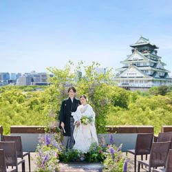 〈和と洋両方叶う〉大阪城望む美景庭園×和牛&オマール豪華試食