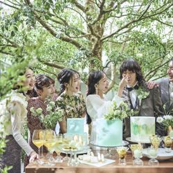 話題沸騰!!【10大特典&ギフト付】心躍る*貸切ガーデン&天空チャペル体験