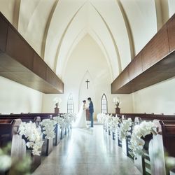 残2*AM来館◎【150万特典&衣裳3着付】温もり感じる本格教会で上質W*試食