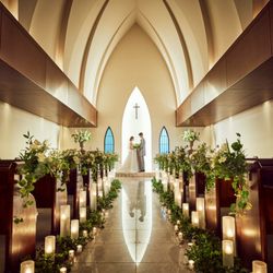 【150万特典＆衣裳3着付】温もり感じる本格教会で上質W*絶品試食