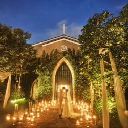 ＼ナイトフェア*夜割付／ガーデン教会×特選3.5万試食*120万優待*～表参道すぐの好立地で叶える上質ウエディング～