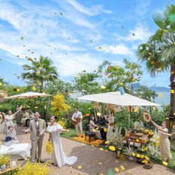 【沖縄ハネムーン付】リニューアルした海傍邸宅×豪華試食