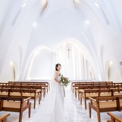 最大1万円ギフト付【10大特典】理想の結婚式まるごと体験｜光のチャペル入場体験×厳選コース試食＊披露宴前のAM見学がおすすめ