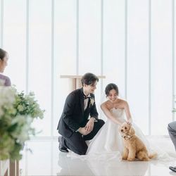 【ペットと一緒の挙式が叶う♪】安心相談×1組貸切★特典付