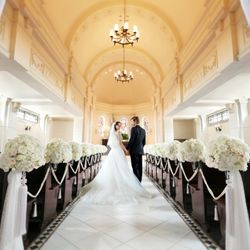 \初見学にオススメ/白亜の大聖堂&森のチャペル×人気演出体験