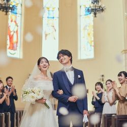 【憧れの花嫁へ】感動チャペル体験×ドレスサロンツアー◆試食付