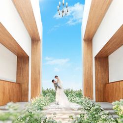 《連休SP最大150万特典》憧れ叶うSoraチャペル×トレンド演出&貸切ガーデン体験*とろける贅沢和牛の試食付