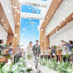 【憧れを叶える◎】感動の光チャペル×貸切ガーデン×美食体験&最大150万特典