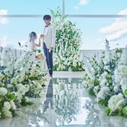 初めての見学に♪絶景チャペル&試食*オリジナル特典付き