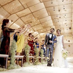 【初見学も安心★挙式料0円】挙式体験×特選牛＆オマール試食