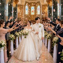 卒花支持率◎*英国伝統の大聖堂チャペル見学×最大150万円特典＆来館２大特典*試食付き