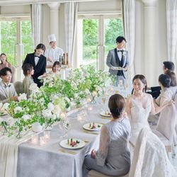 ＼10名～29名邸宅貸切OK／リニューアル挙式&家族婚×贅沢試食会