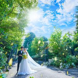 ■当館人気No1！■ 8大特典150万｜緑包まれる挙式体験&絶品試食